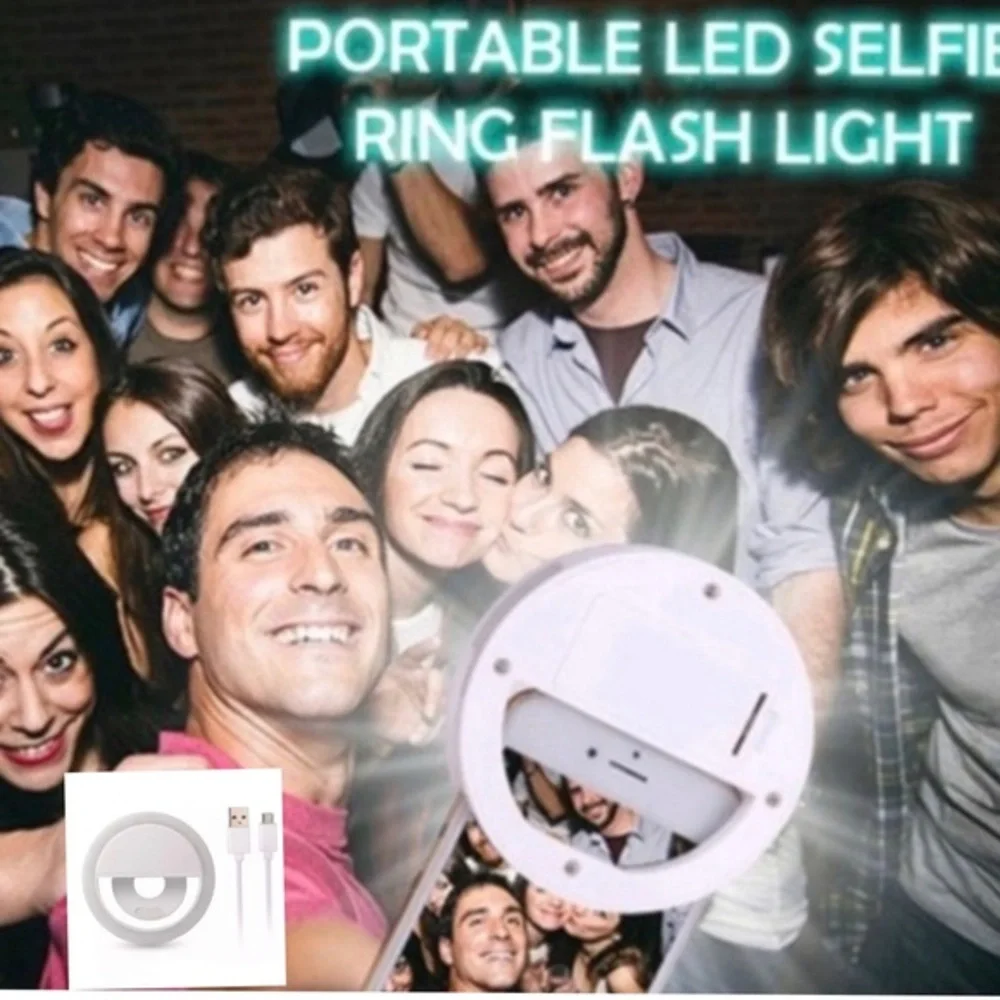 ✨✨SAY CHEESE✨✨PERFECT SELFIE LIGHT- 36 LED LIGHTS CLIP ON-NEW‎
